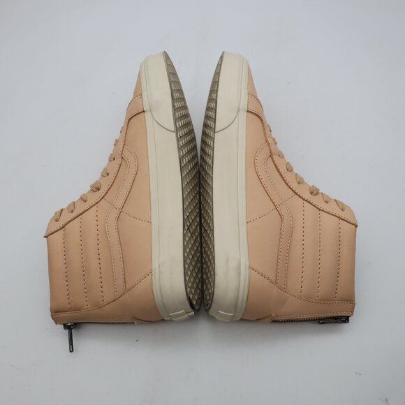 Vans SK8 Hi Reissue Tan Natural Hi-Top Shoes Women’s 10.5 Men’s 9 Sneakers - Picture 6 of 9